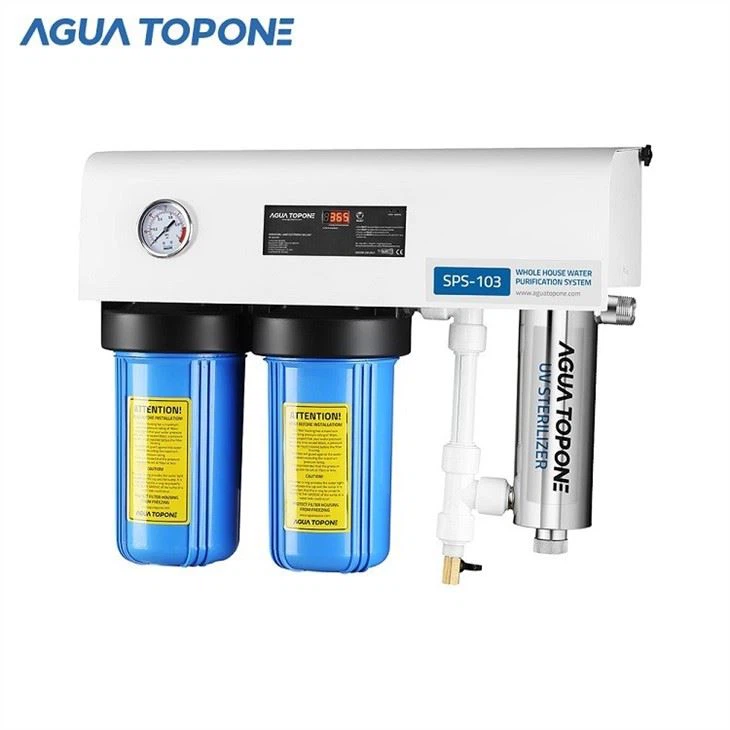 water filter system with uv light