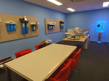 Bestes Wasserfiltrationssystem im Musterraum der Niederlande